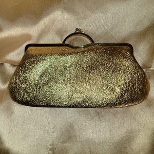 Vintage gold clutch